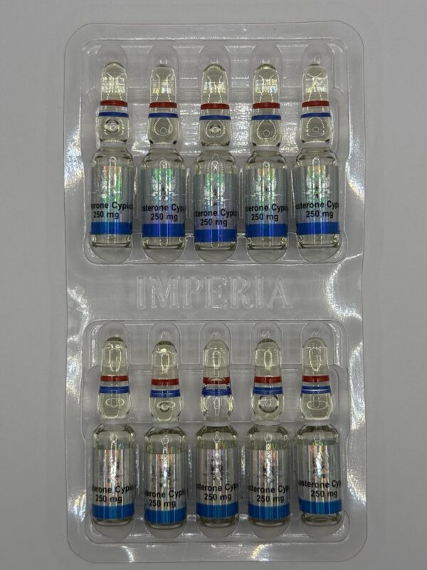 Testosterone cypionate 10amp x 250mg/ 1ml Imperia Labs - Image 4
