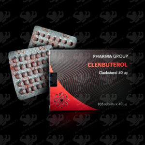 Clenbuterol 105tabs x 40mcg  Pharma Group