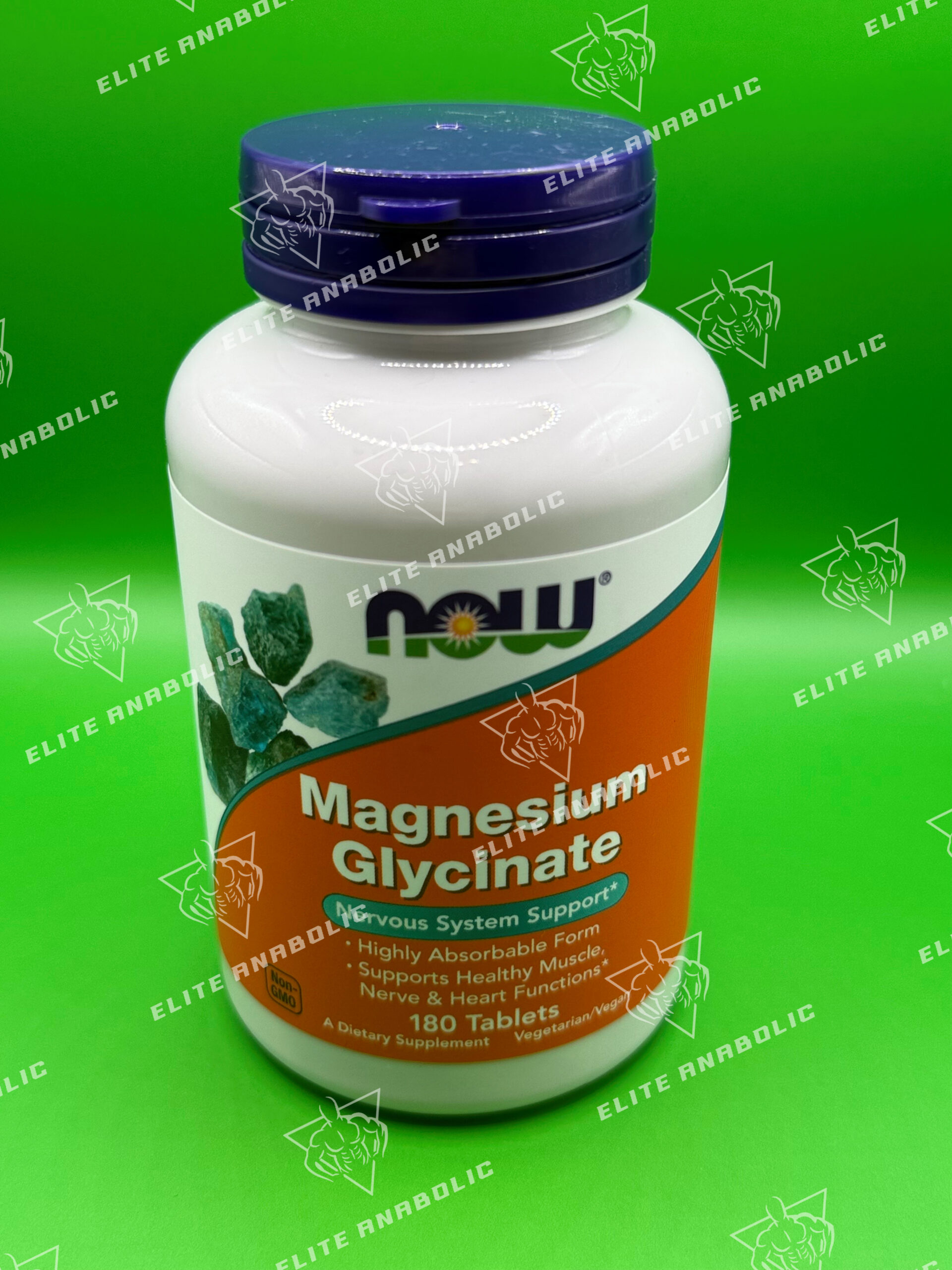 NOW Magnesium Glycinate 180 Tablets