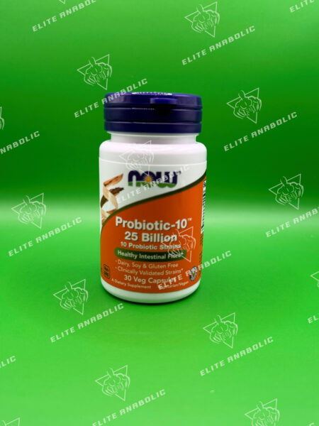 NOW Probiotic-10 • 25 Billion – 30 Veg Capsules