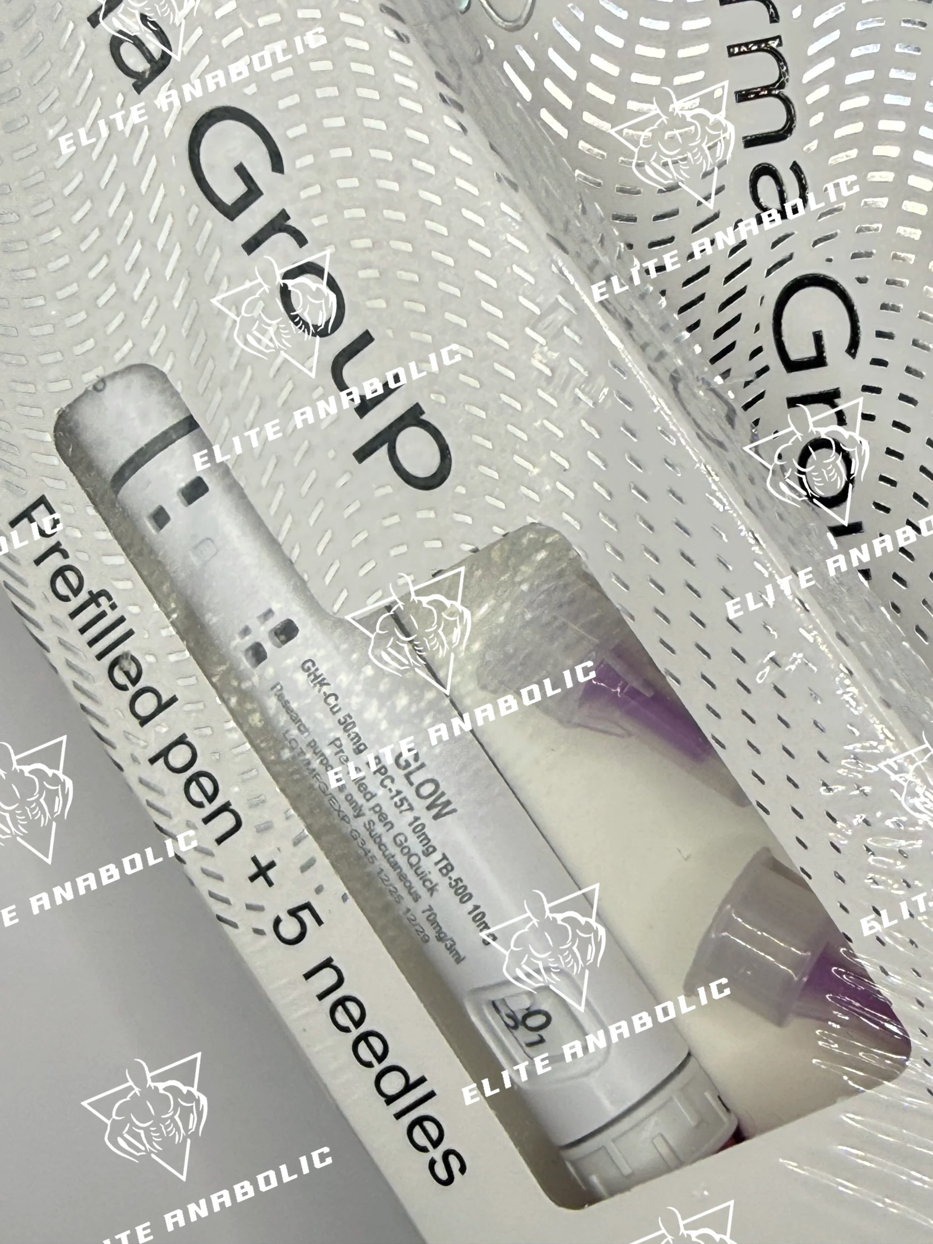 GLOW Pen – GHK-Cu 50 mg / BPC-157 10 mg / TB-500 10 mg – Pharma Group